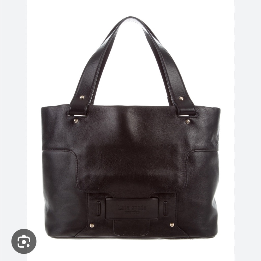 Kate Spade NEW YORK Savona Malea Black Structured Design tote as is